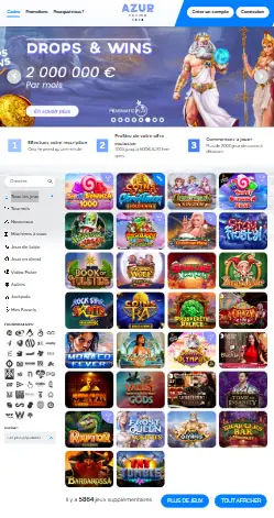 the app and interface LEOVEGAS CASINO